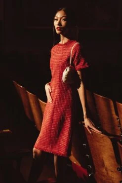 Reese Dress In Red - FINAL SALE -Ivy City Co 369A5504final 470402