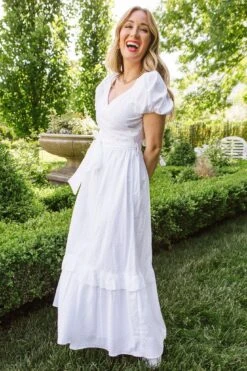 Antoinette Dress In White -Ivy City Co ANTOINETTE SSS23 4THOFJULY RETOUCH 18 330340