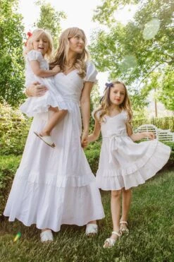 Antoinette Dress In White -Ivy City Co ANTOINETTE SSS23 4THOFJULY RETOUCH 34