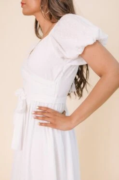 Antoinette Dress In White -Ivy City Co ANTOINETTE SSS23 4THOFJULY RETOUCH FULLSIZE 06