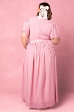 Abbie Dress In Blush -Ivy City Co AbbieBlush3 780430