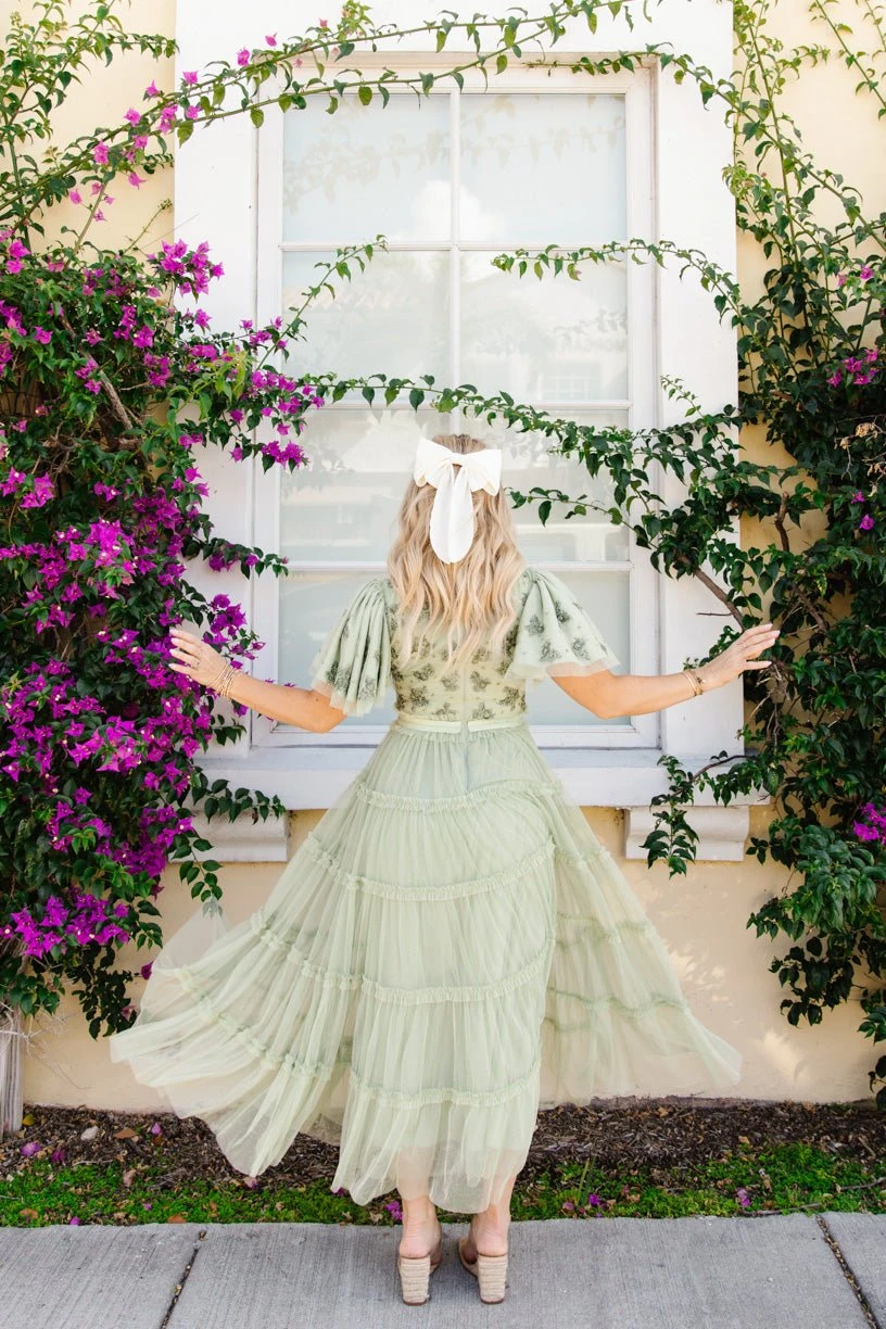 Anastasia Dress in Sage Anastasia Dress In Sage -Ivy City Co AnastasiaSage Florida SS23 03 831299