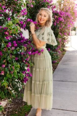 Anastasia Dress In Sage 18 Anastasia Dress In Sage -Ivy City Co AnastasiaSage Florida SS23 14 367811