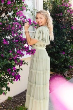 Anastasia Dress In Sage 12 Anastasia Dress In Sage -Ivy City Co AnastasiaSage Florida SS23 19 419868