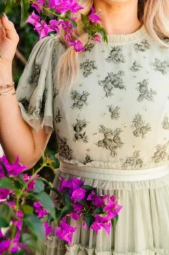 Anastasia Dress In Sage 6 Anastasia Dress In Sage -Ivy City Co AnastasiaSage Florida SS23 21 474363