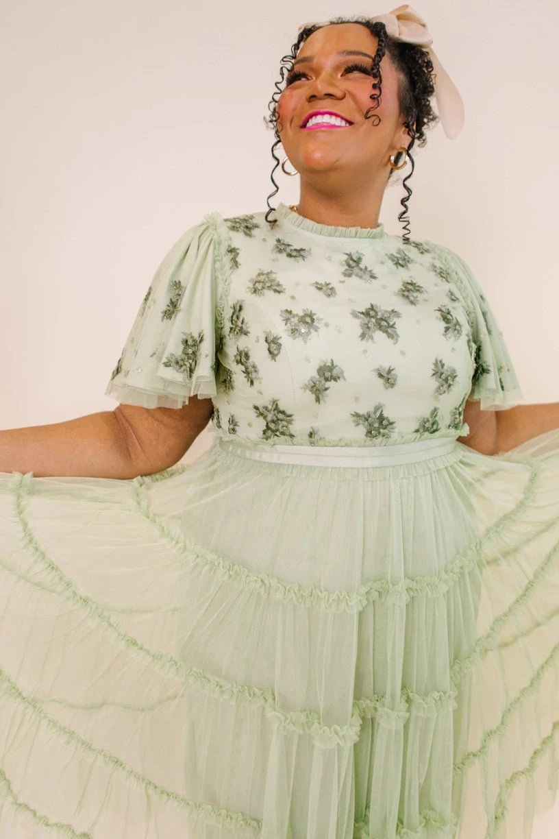 Anastasia Dress in Sage Anastasia Dress In Sage -Ivy City Co AnastasiaSage Studio SS23 02 948757