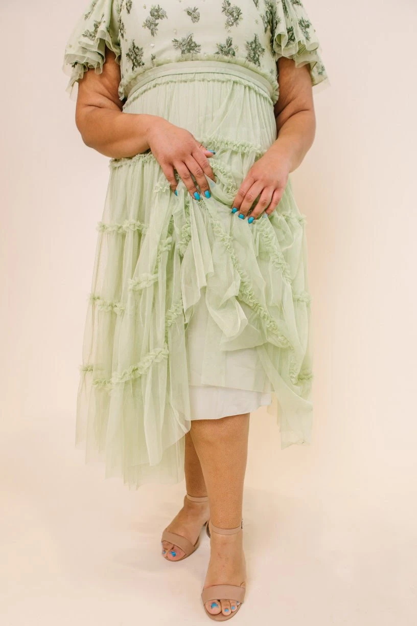 Anastasia Dress in Sage Anastasia Dress In Sage -Ivy City Co AnastasiaSage Studio SS23 04 920064