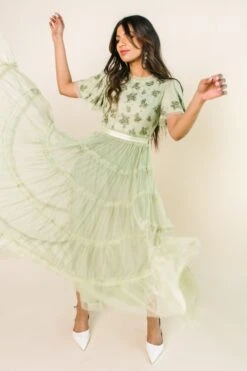 Anastasia Dress In Sage 10 Anastasia Dress In Sage -Ivy City Co AnastasiaSage Studio SS23 07 824237