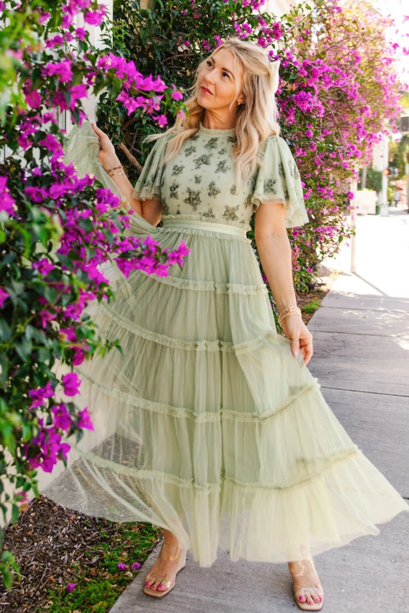 Anastasia Dress in Sage Anastasia Dress In Sage -Ivy City Co AnastasiaSage 7cf5ac53 2490 491b 83ab 8a16325b5c09 385450