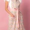 Ivy Apron In Floral Cotton 2 Ivy Apron In Floral Cotton -Ivy City Co Aprons Studio Easter24 02 321976