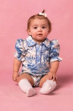 Baby Sophia Romper -Ivy City Co BabySophiaRomper Studio Spring24 2