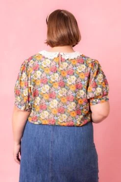 Cambridge Blouse Made With Liberty Fabric -Ivy City Co CambridgeTop Studio LibertyLondon24 14
