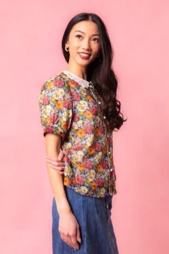 Cambridge Blouse Made With Liberty Fabric -Ivy City Co CambridgeTop Studio LibertyLondon24 7