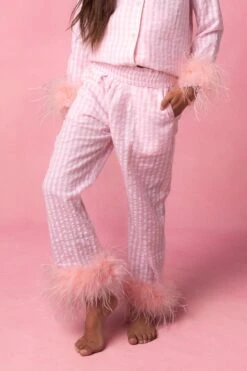 Mini Camille Night Set With Feathers -Ivy City Co CamilleFeathers Studio Easter24 58 785624