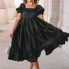 Coco Dress In Black - FINAL SALE 2 Coco Dress In Black - FINAL SALE -Ivy City Co CocoBlack Capitol N23 04 105482