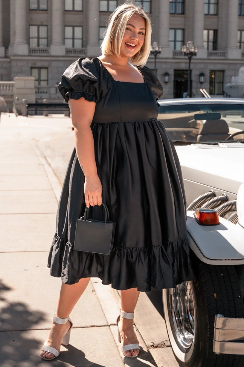 Coco Dress in Black - FINAL SALE Coco Dress In Black - FINAL SALE -Ivy City Co CocoBlack Capitol N23 17 758627