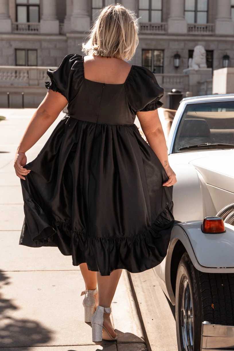 Coco Dress in Black - FINAL SALE Coco Dress In Black - FINAL SALE -Ivy City Co CocoBlack Capitol N23 23 757944