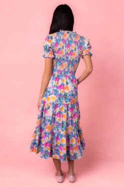 Delia Dress In Blue -Ivy City Co DeliaBlue Studio Spring3 5 a89c00e9 a74e 46ba 922f c80aec79be47