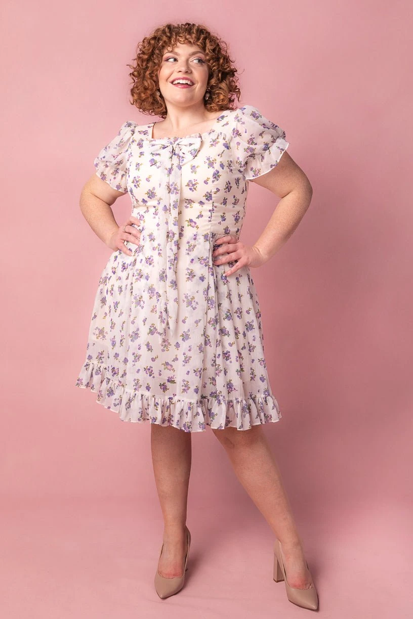 Dolly Dress in Violet Rose Dolly Dress In Violet Rose -Ivy City Co Dolly Studio Easter24 1 604476