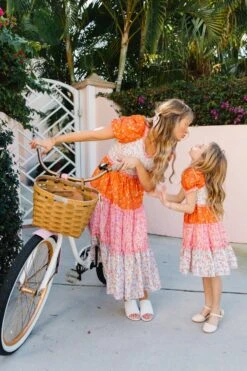 Emily Dress In Sorbet -Ivy City Co EmilySorbet Florida SS23 09 404683