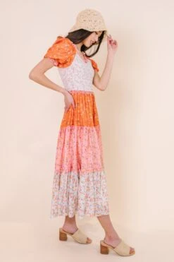 Emily Dress In Sorbet -Ivy City Co EmilySorbet Studio SS23 06 178896