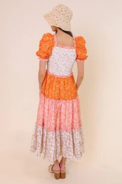 Emily Dress In Sorbet -Ivy City Co EmilySorbet Studio SS23 08 540211