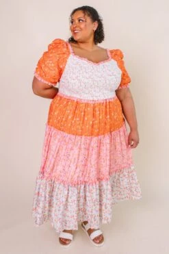 Emily Dress In Sorbet -Ivy City Co EmilySorbet Studio SS23 12 343647