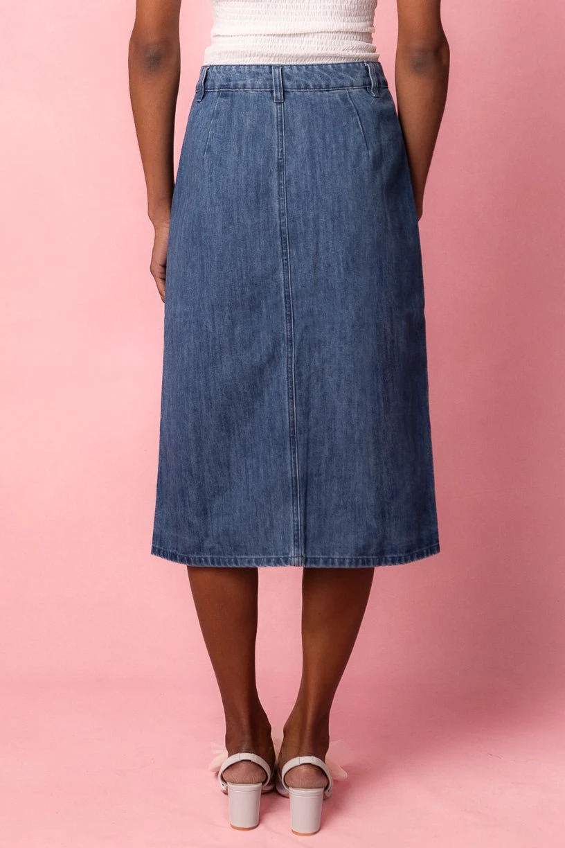 Emma Denim Skirt Emma Denim Skirt -Ivy City Co EmmaDenim Studio Spring1 6 2 f1e5d0a1 8cb0 4b80 bae5 231d1e9c102e 840585