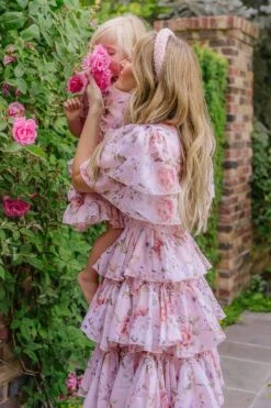 Rosette Dress - FINAL SALE -Ivy City Co FAIRYTALE HOLLADAY S23 178 625473