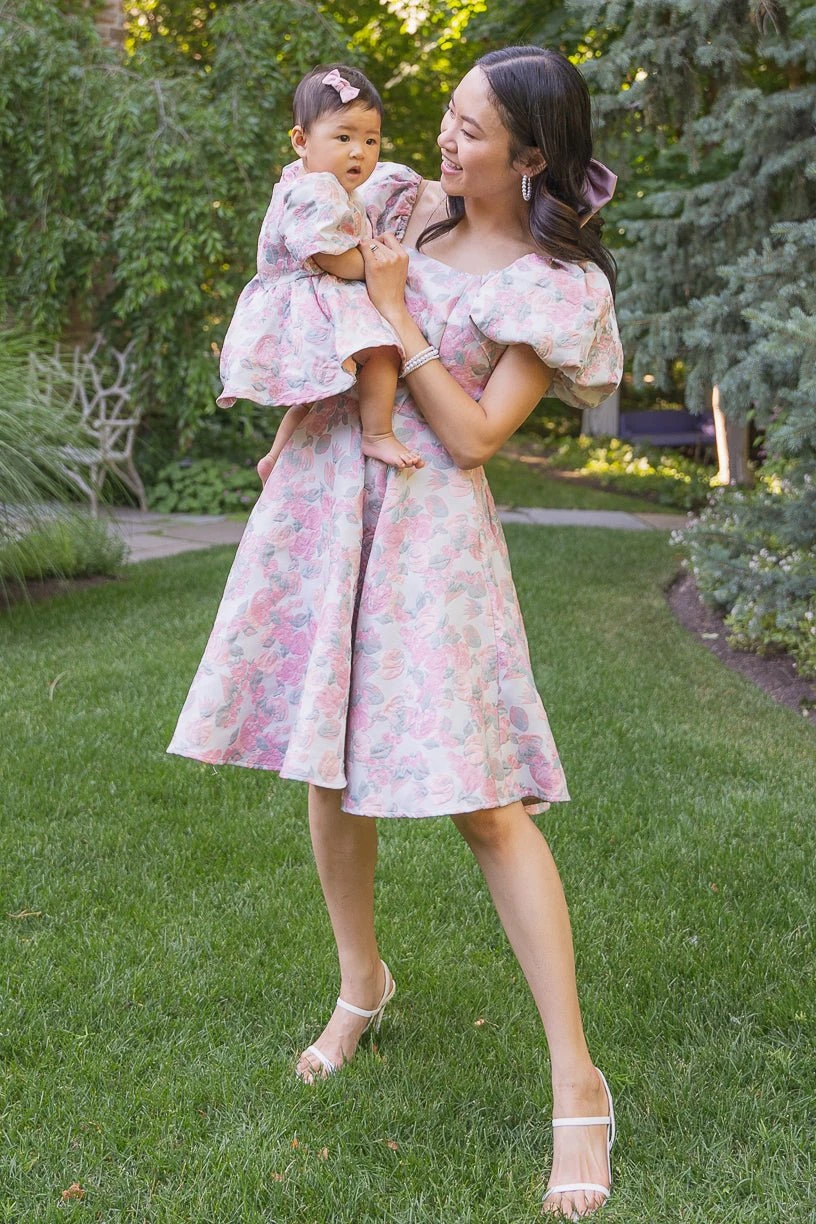 Ivanna Dress in Pastel Floral - FINAL SALE Ivanna Dress In Pastel Floral - FINAL SALE -Ivy City Co FAIRYTALE HOLLADAY S23 531 890551