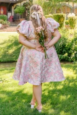 Ivanna Dress In Pastel Floral - FINAL SALE 17 Ivanna Dress In Pastel Floral - FINAL SALE -Ivy City Co FAIRYTALE HOLLADAY S23 650 426038
