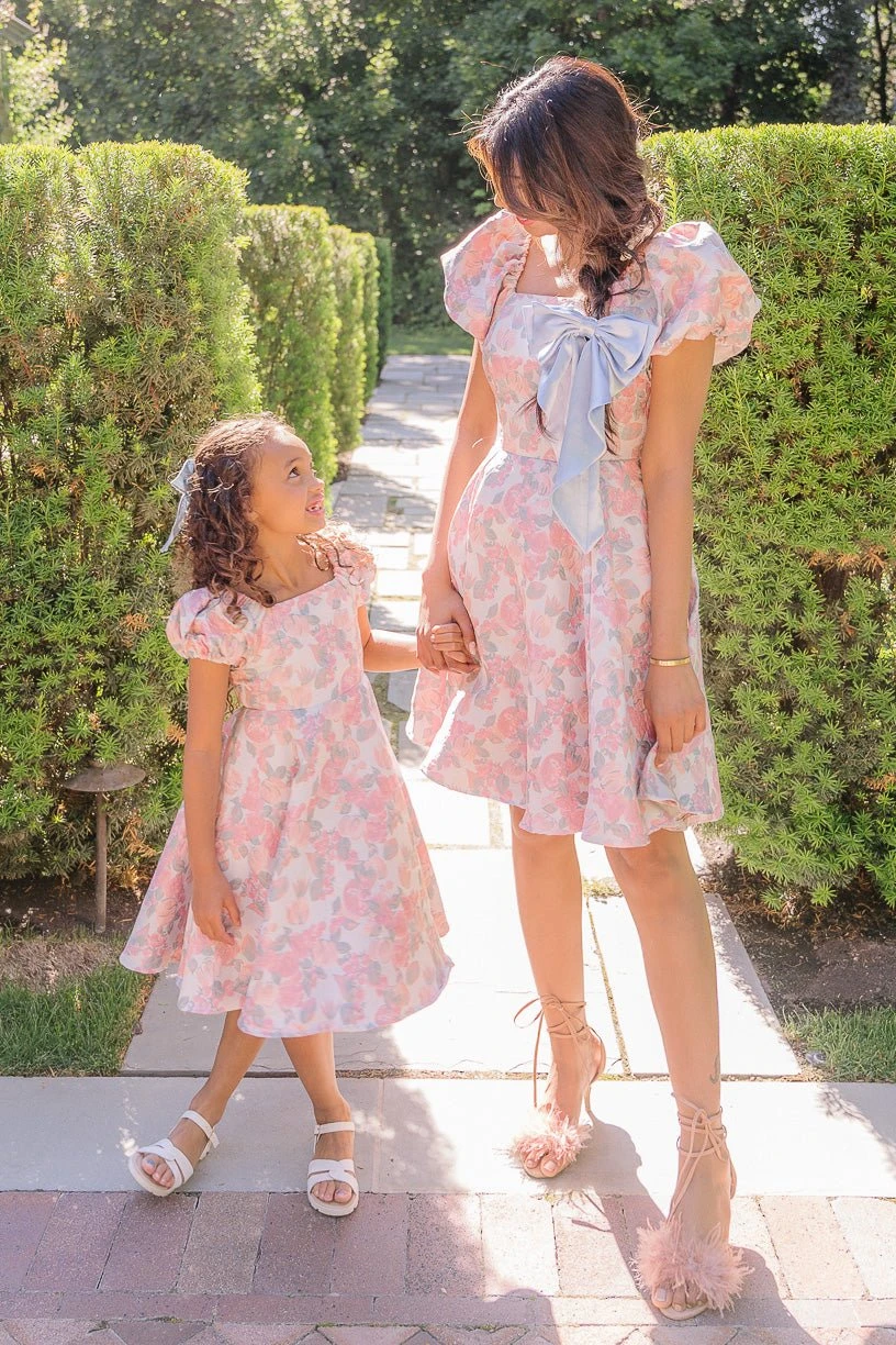 Ivanna Dress in Pastel Floral - FINAL SALE Ivanna Dress In Pastel Floral - FINAL SALE -Ivy City Co FAIRYTALE HOLLADAY S23 663 333842