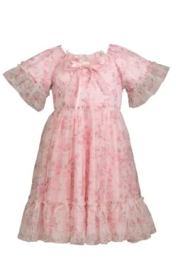 Mini First Love Dress -Ivy City Co FirstLove Pink mini front 785607