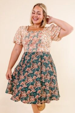 Flowers For All Dress - FINAL SALE -Ivy City Co FlowersForAll Studio F23 01 493438