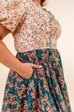 Flowers For All Dress - FINAL SALE -Ivy City Co FlowersForAll Studio F23 04 658580