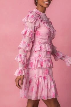 Garden State Dress In Pink - FINAL SALE 7 Garden State Dress In Pink - FINAL SALE -Ivy City Co GardenState Studio Easter24 7 821463