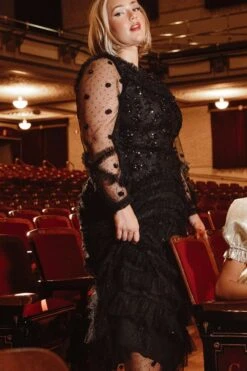 Claire Dress In Black Sequin -Ivy City Co Holiday2 WEB 28 111861