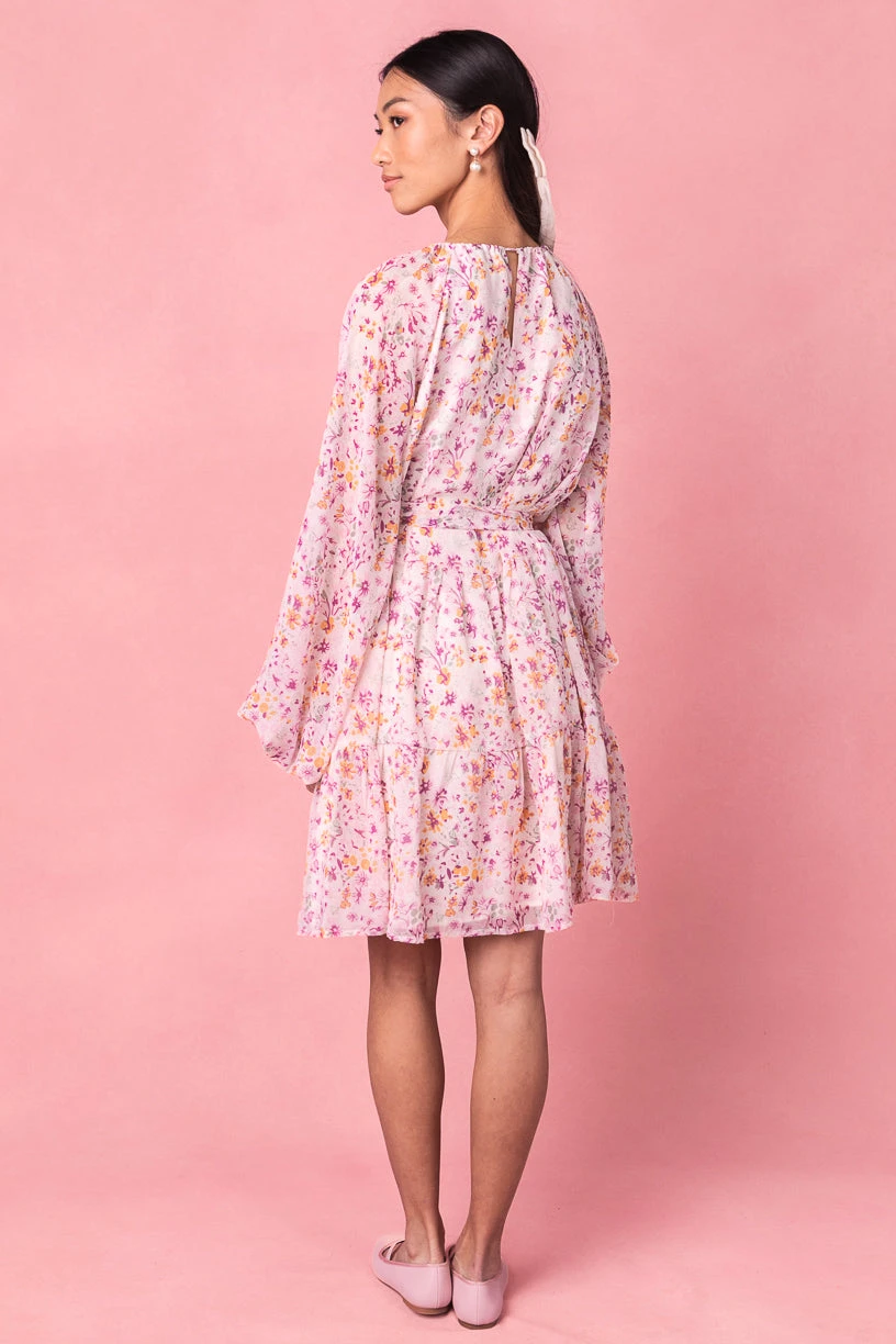 Imogen Short Dress in Blush Imogen Short Dress In Blush -Ivy City Co ImogenBlush Studio Spring3 11