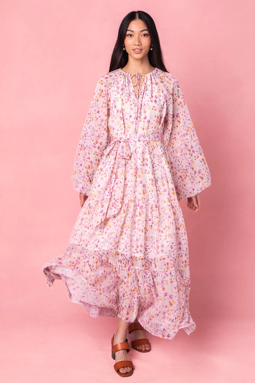 Imogen Dress in Blush Imogen Dress In Blush -Ivy City Co ImogenBlush Studio Spring3 13