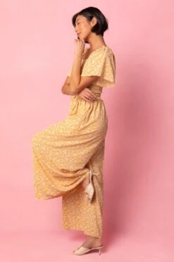 Indie Jumpsuit In Yellow -Ivy City Co IndieYellow Studio Spring1 9 114919