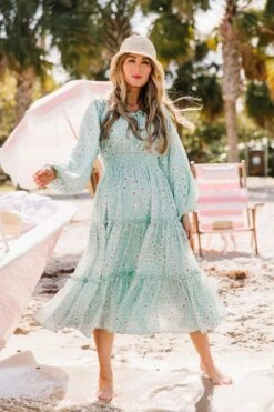 Ivy Dress In Daisy - FINAL SALE -Ivy City Co IvyDaisy Florida SS23 21 561518