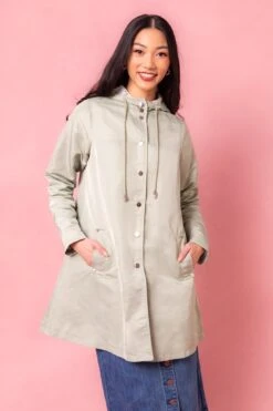 Kensington Raincoat Made With Liberty Fabric -Ivy City Co KensgintonRaincoat Studio LibertyLondon24 02
