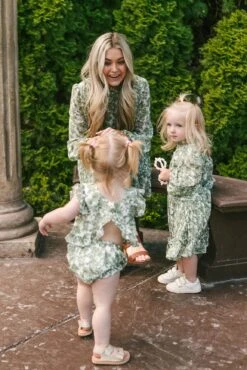 Brynley Dress In Green - FINAL SALE -Ivy City Co LA GREEN BRYNLEY 0923