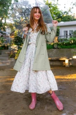 Kensington Raincoat Made With Liberty Fabric -Ivy City Co LIBERTYLONDON 16