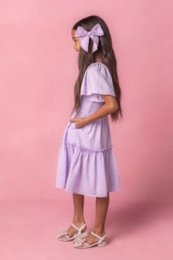 Mini Lennon Dress In Lavender -Ivy City Co LennonLav Studio Easter24 4 917543