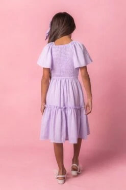 Mini Lennon Dress In Lavender -Ivy City Co LennonLav Studio Easter24 5 445432