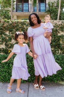 Baby Lennon Romper In Lavender -Ivy City Co LennonLavender Florida SS23 31 fbb753e1 da76 4ae3 b755 3172b02b3dab 372277