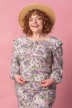 Lo Blouse In Floral Bloom -Ivy City Co Lo Studio Easter24 11 644692