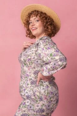 Lo Blouse In Floral Bloom -Ivy City Co Lo Studio Easter24 12 272749