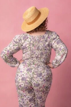 Lo Blouse In Floral Bloom -Ivy City Co Lo Studio Easter24 13 134114